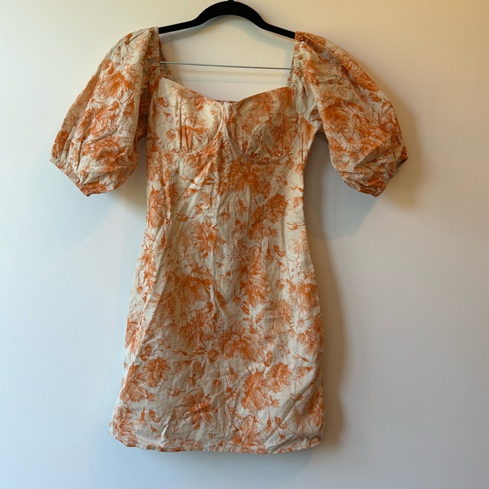 NWT ACOA Flower Dress in Sz S
